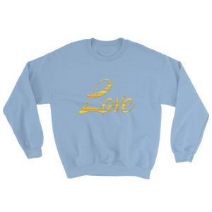 Love Sweatshirt (Champagne Gold)