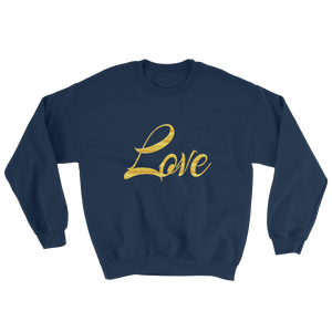 Love Sweatshirt (Champagne Gold)